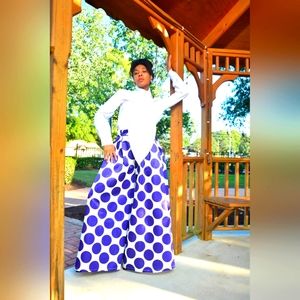 Wide Leg cinch waist Pant